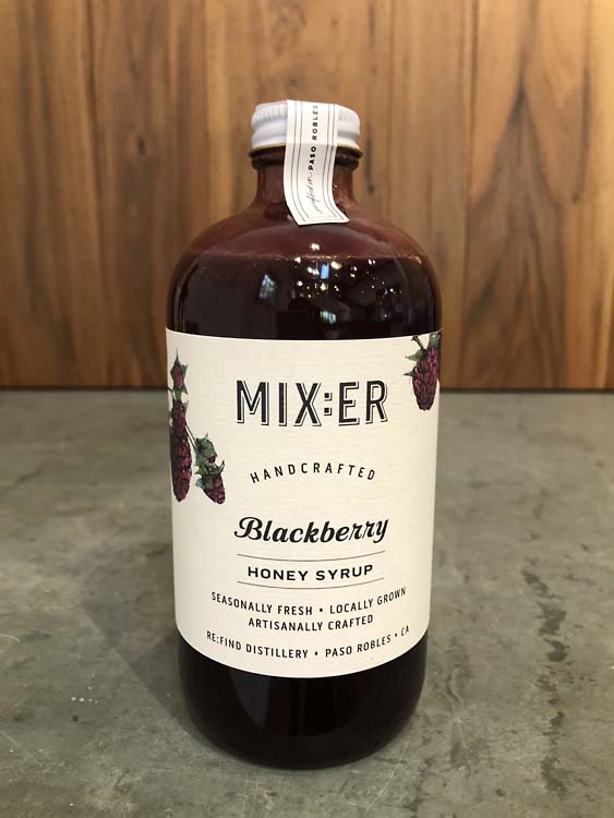 MIX:ER Blackberry Honey Syrup